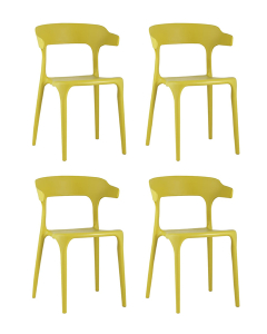 Комплект стульев Neo SL-7082 yellow 90208 BOX