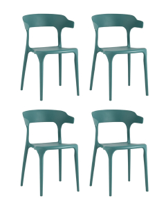 Комплект стульев Neo SL-7082 dark blue 66014 BOX