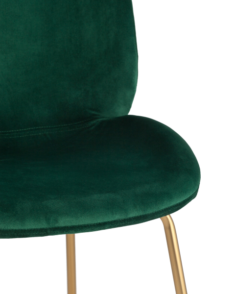 Комплект стульев Beetle 8329 VELVET GREEN BOX