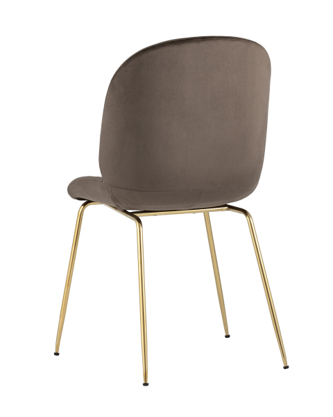 Комплект стульев Beetle 8329 VELVET BROWN BOX