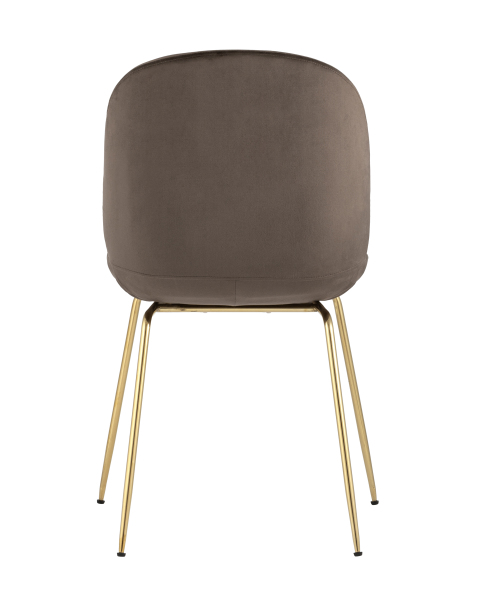 Комплект стульев Beetle 8329 VELVET BROWN BOX