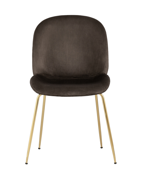 Комплект стульев Beetle 8329 VELVET BROWN BOX