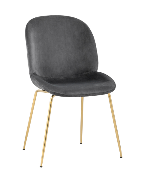 Комплект стульев Beetle 8329 VELVET GREY BOX