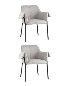 Комплект стульев Бесс FDC9469P BEL-40 BOX