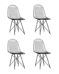 Комплект стульев Eiffel AFR-18B-P1 BL/BL BOX
