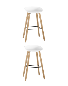 Комплект стульев Libra 8319 WHITE BOX