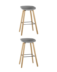 Комплект стульев Libra 8319 GREY BOX