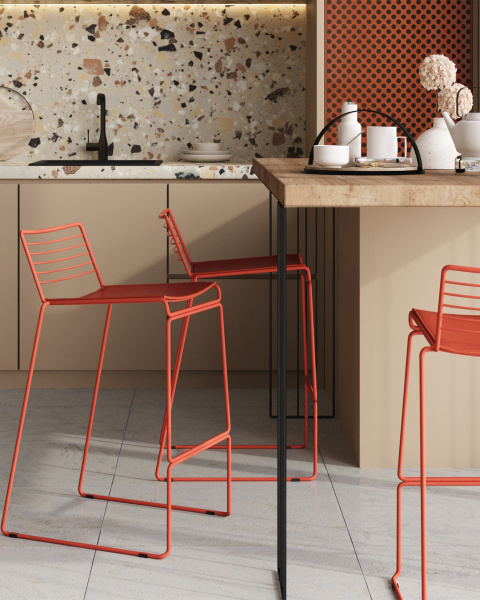 Полубарный стул Danny DN-S26 burg