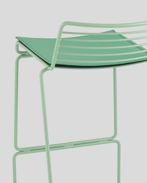 Полубарный стул Danny DN-S26 green