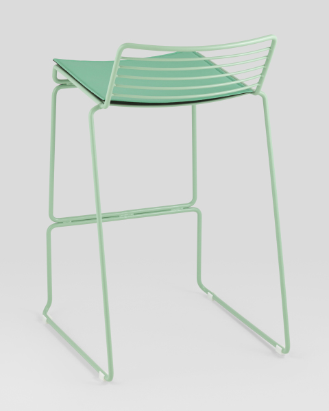 Полубарный стул Danny DN-S26 green