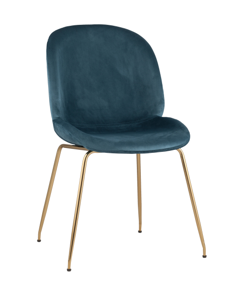 Комплект стульев Beetle 8329 VELVET BLUE BOX