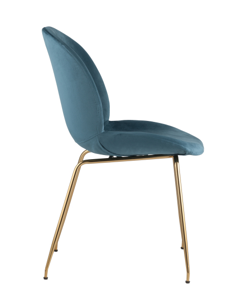 Комплект стульев Beetle 8329 VELVET BLUE BOX