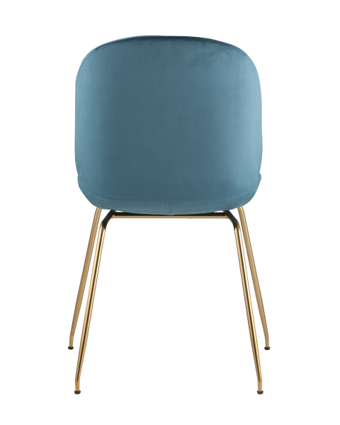 Комплект стульев Beetle 8329 VELVET BLUE BOX