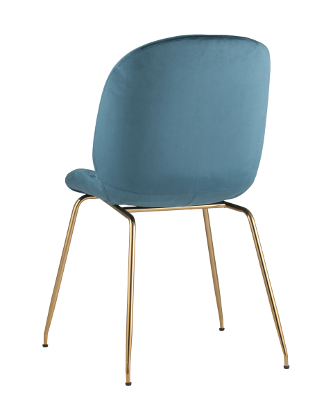 Комплект стульев Beetle 8329 VELVET BLUE BOX