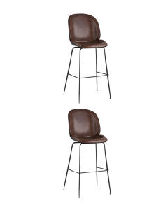 Комплект стульев Beetle 9329C BROWN BOX