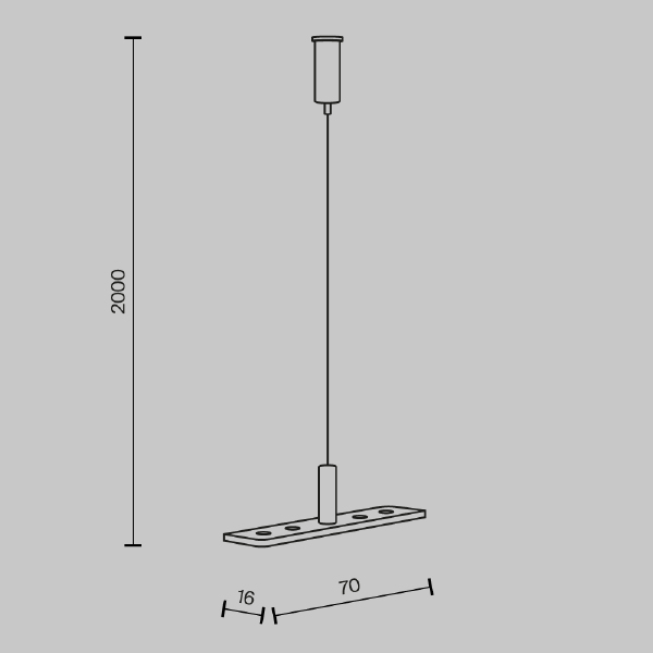 Монтажный элемент Accessories for tracks Basity TRA172SW-R-1B