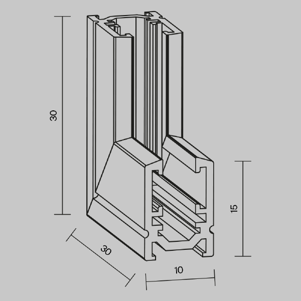Коннекторы Accessories for tracks Levity TRA184ICL-11B