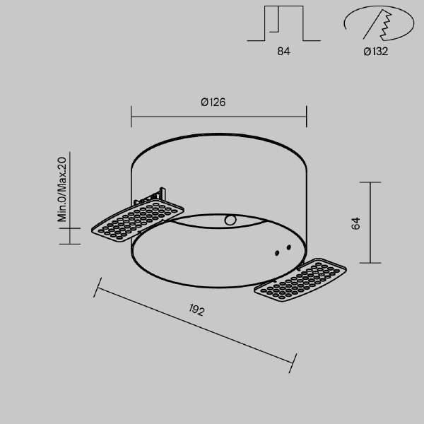 Аксессуар Accessories DLA032-TRS12-W