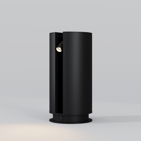 Уличный наземный светильник Cave O468FL-L3B3K