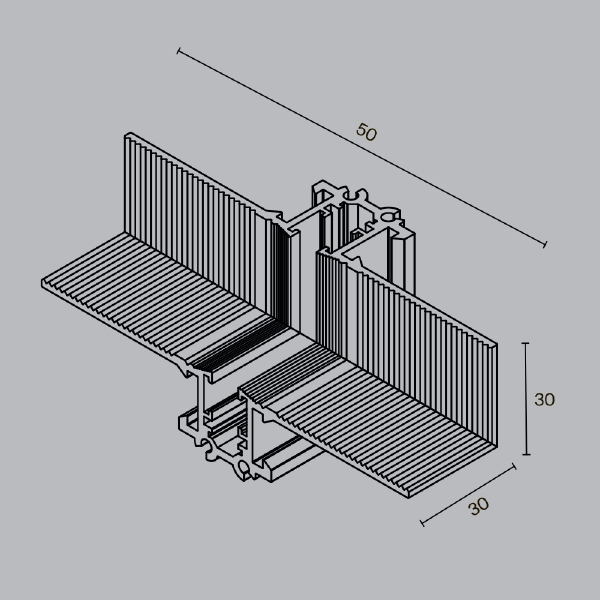 Коннекторы Accessories for tracks Levity TRA184ICL-13B
