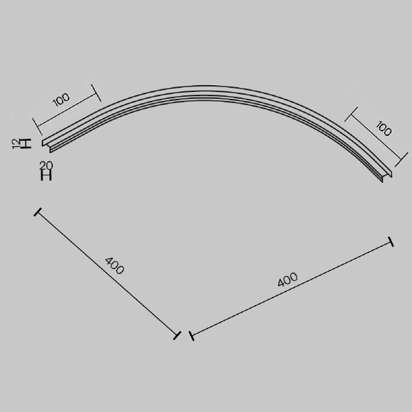 Коннекторы Accessories for tracks Basity TRA172CL-R300-11B