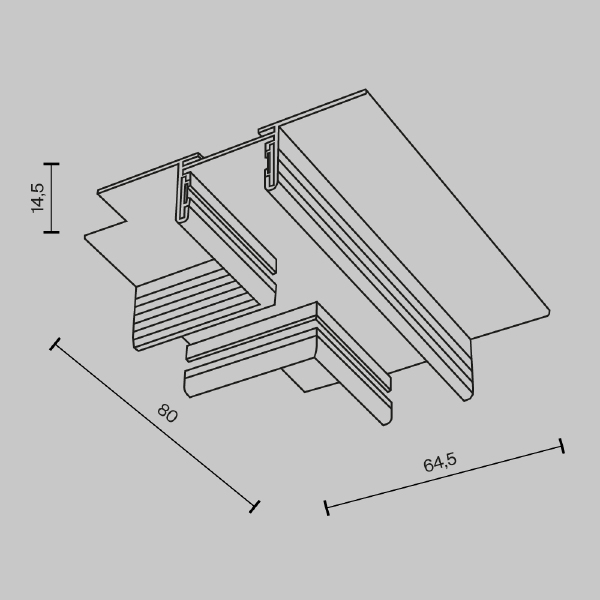 Коннекторы Accessories for tracks Basity TRA172CT-12B