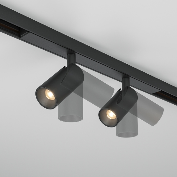 Трековый светильник Focus Duo TR176-1-2X3WTW-M-B