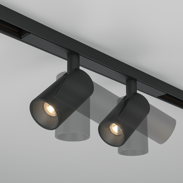 Трековый светильник Focus Duo TR176-1-2X5WTW-M-B