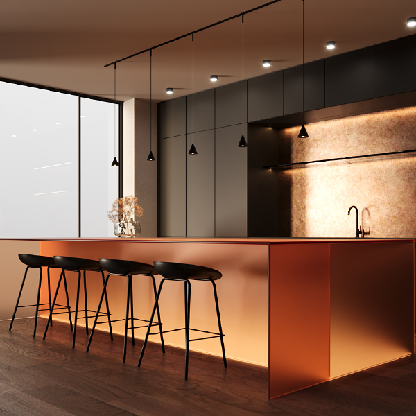 Трековый светильник Cono TR182-1-5WTW-M-B