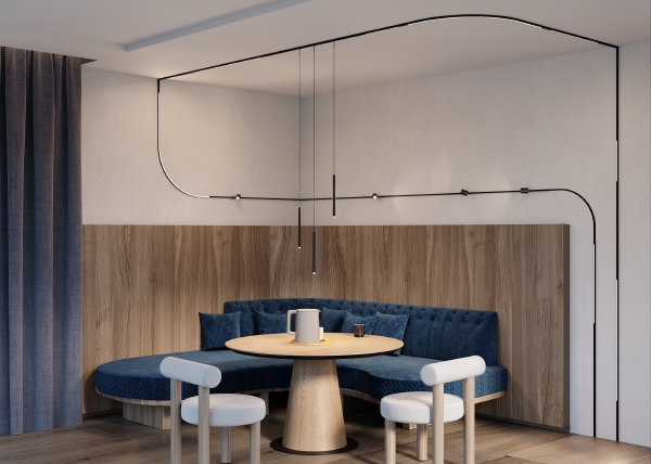 Трековый светильник Basis TR190-1-5W4K-B