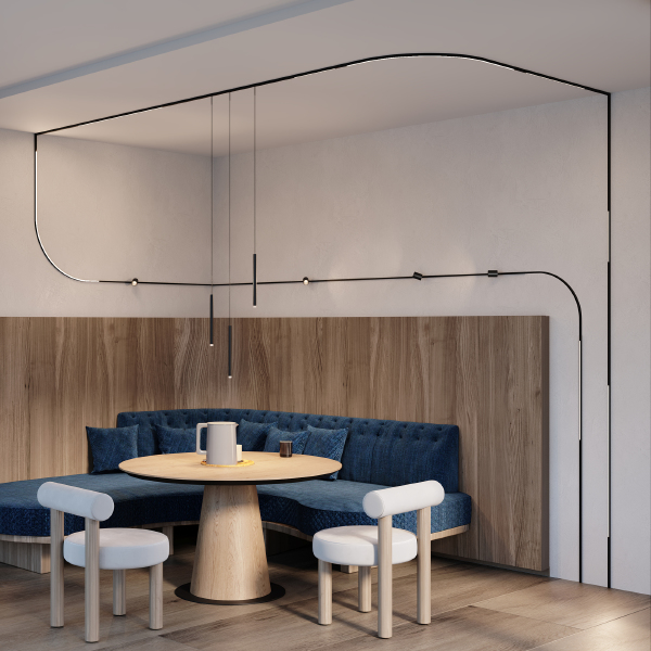 Трековый светильник Basis TR190-1-5W4K-B