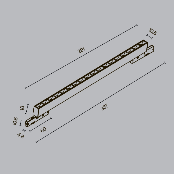 Трековый светильник Points TR193-1-15W3K-M-B