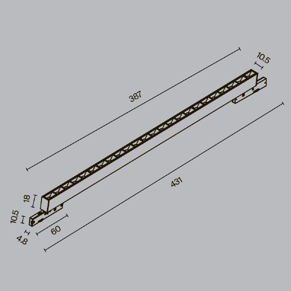 Трековый светильник Points TR193-1-20W2.7K-M-B