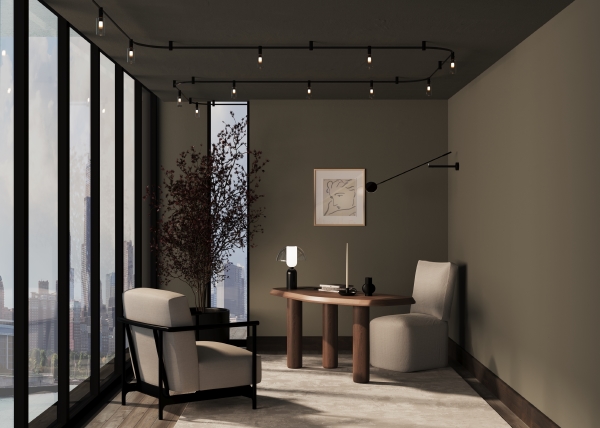 Трековый светильник Magnum TR207-1-3W3K-B