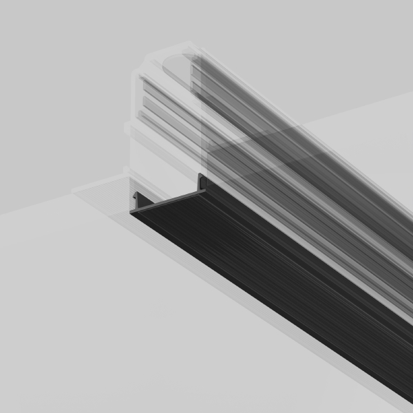 Накладка для шинопровода Accessories for tracks Exility TRA034DO-1B