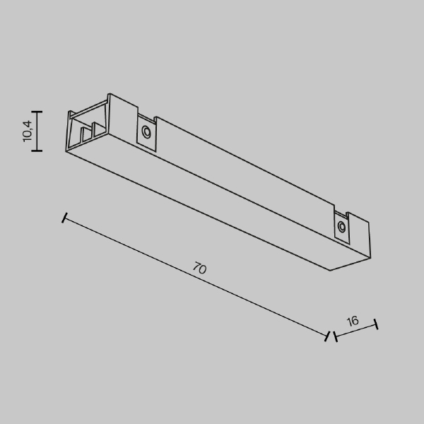 Коннекторы Accessories for tracks Basity TRA172IPC-1B