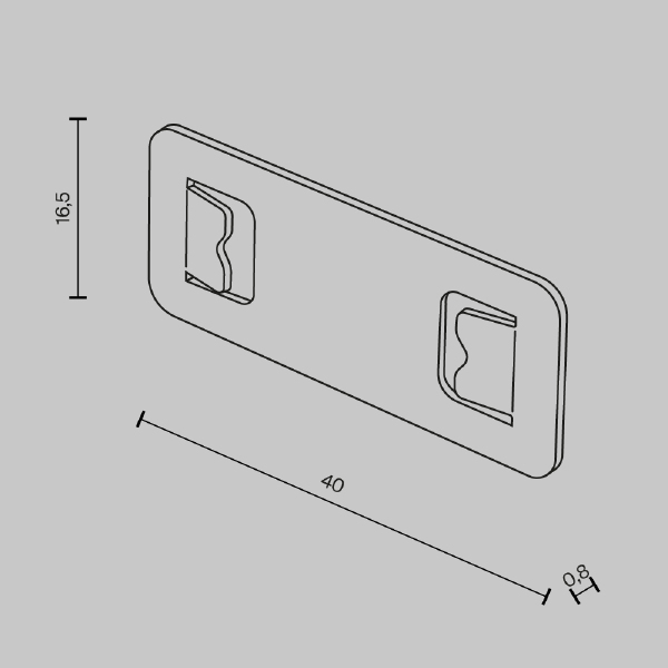 Коннекторы Accessories for tracks Basity TRA172C-12B