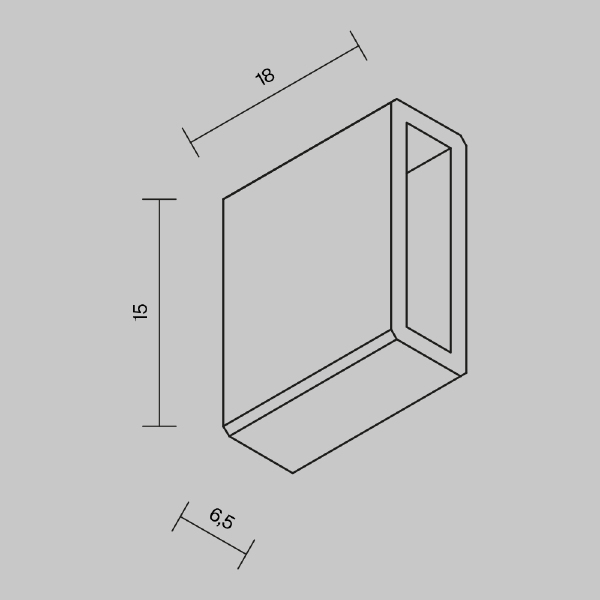 Заглушка Accessories for tracks Flexity TRA200EC-11B