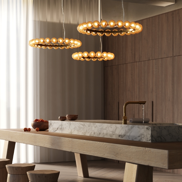 Подвесная люстра Ambre MOD331PL-L42BS3K