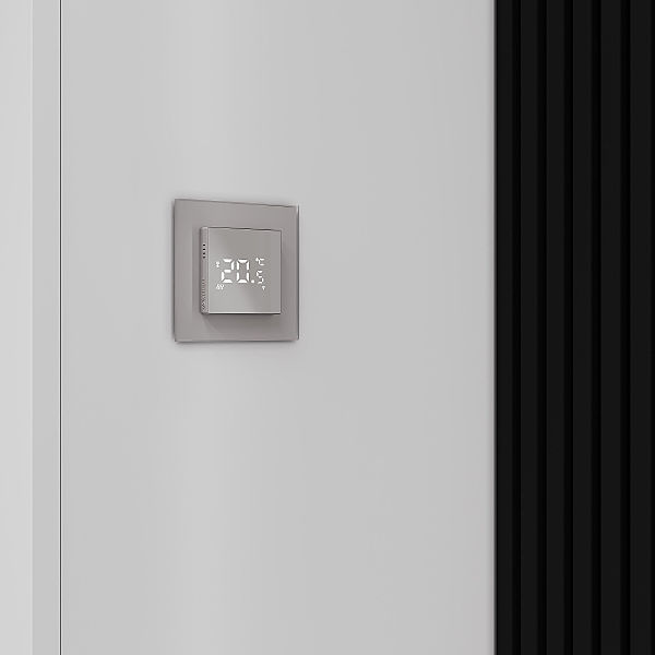 Рамка Senso дымчатый soft-touch W0013117/ Рамка на 1 пост Senso (дымчатый, стекло soft-touch)