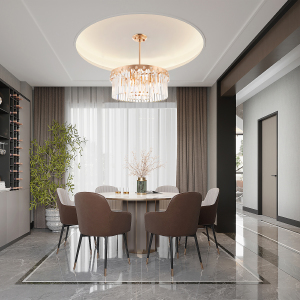 Люстра на штанге Sorrento-8909 378909/6/300/490 GD