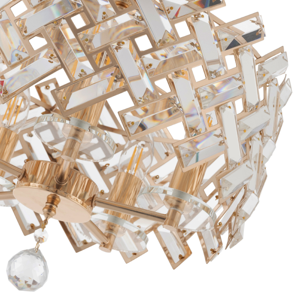 Люстра на штанге Sorrento-7019 377019/5/300/390 GD