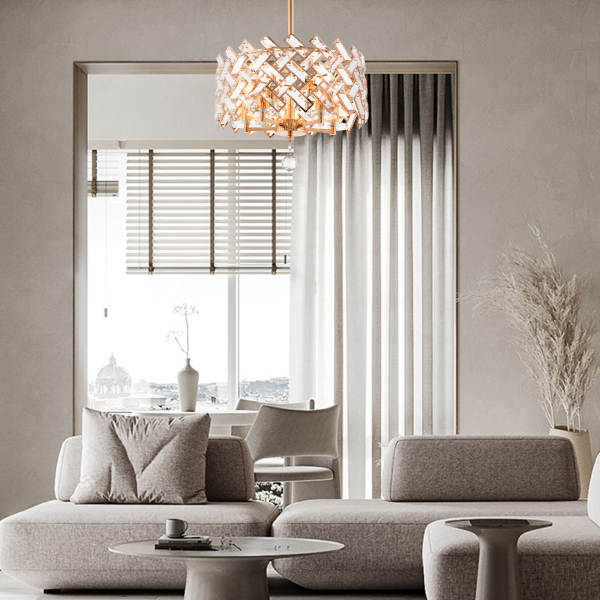 Люстра на штанге Sorrento-7019 377019/5/300/390 GD