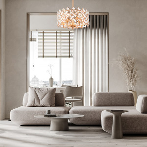 Люстра на штанге Sorrento-7019 377019/5/300/390 GD