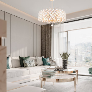 Люстра на штанге Sorrento-7019 377019/8/300/570 GD