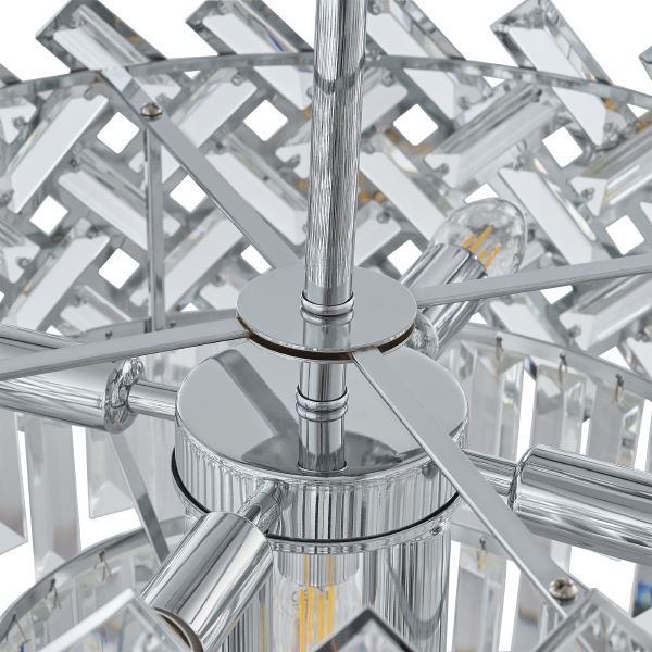 Люстра на штанге Sorrento-8019 378019/7/300/470 CR