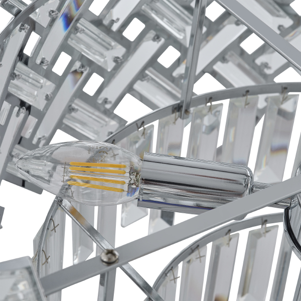 Люстра на штанге Sorrento-8019 378019/7/300/470 CR