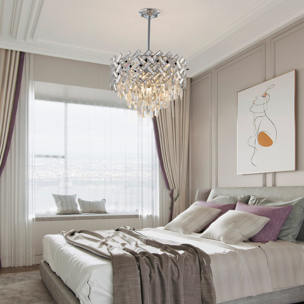 Люстра на штанге Sorrento-8019 378019/7/300/470 CR