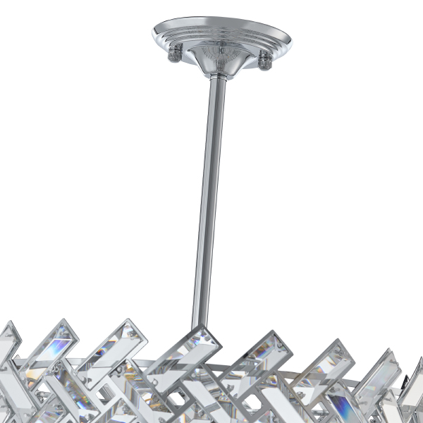 Люстра на штанге Sorrento-8019 378019/7/300/470 CR