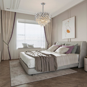 Люстра на штанге Sorrento-8019 378019/7/300/470 CR